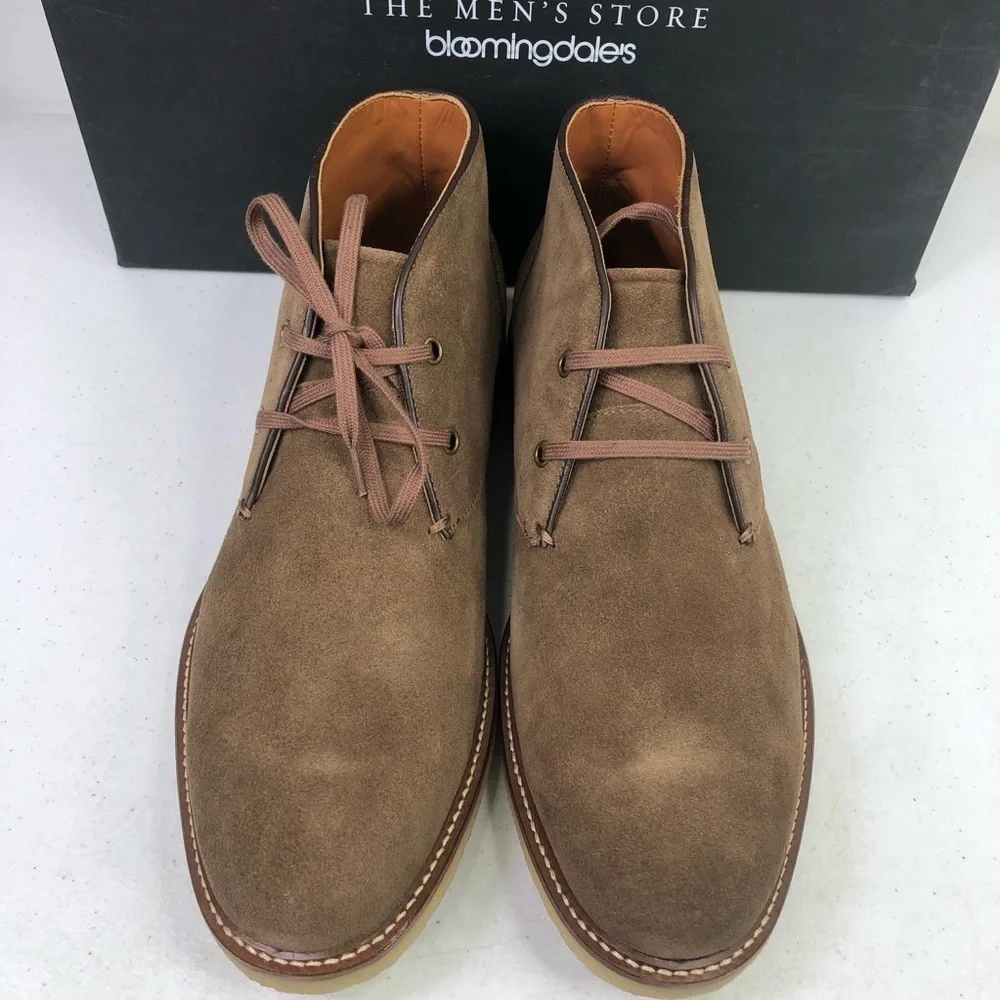 THE Men’s Store Bloomingdales Suede Chukka Boots